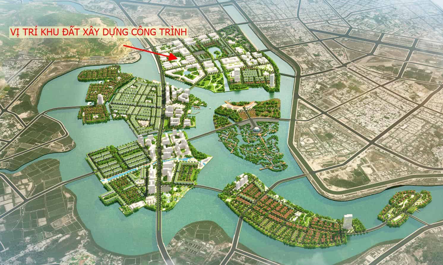 Location of the land plot for the construction of the headquarters of departments and organizations in Khanh Hoa. Photo: Huu Long