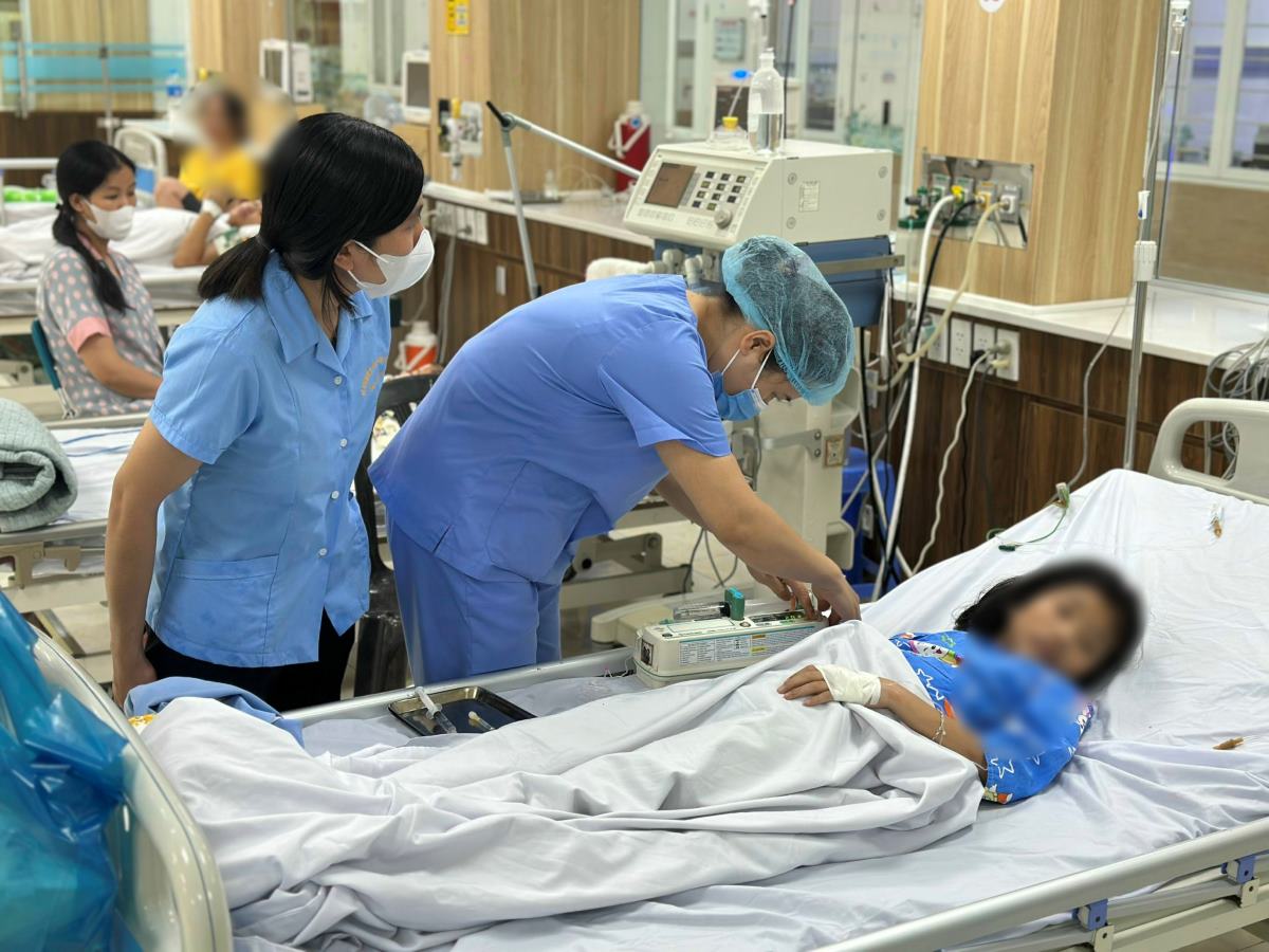 Increasing the rate of people satisfied with medical services in Hai Phong. Photo: Hoang Khoi