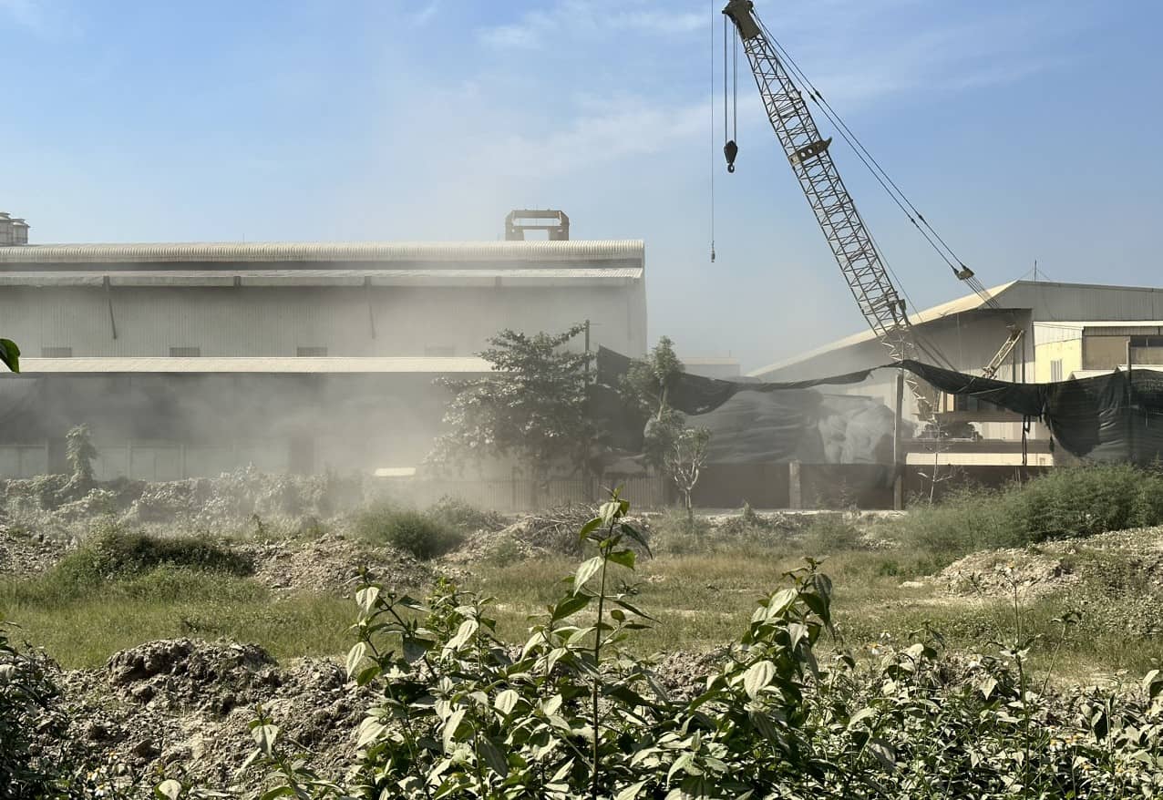 The Department of Natural Resources and Environment requested the Ninh Binh City People's Committee to inspect environmental protection work at Ninh Binh Machinery Manufacturing Joint Stock Company as reported by Lao Dong Newspaper. Photo: Nguyen Truong