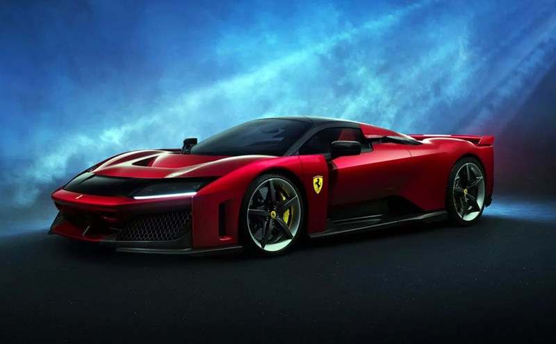 The new Ferrari F80's V6 engine can produce more than 1,100 horsepower. Photo: Ferrari