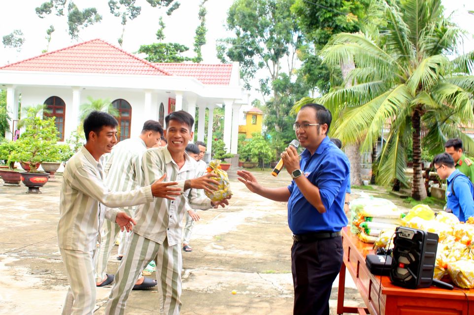 Niem vui cua pham nhan trong khuon kho phien Giao dich viec lam. Anh: Tung Linh