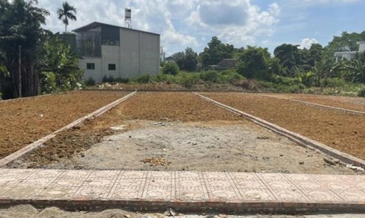 Phân khúc đất nền vùng ven Hà Nội thời gian qua đang được nhiều người quan tâm. Ảnh: Thu Giang