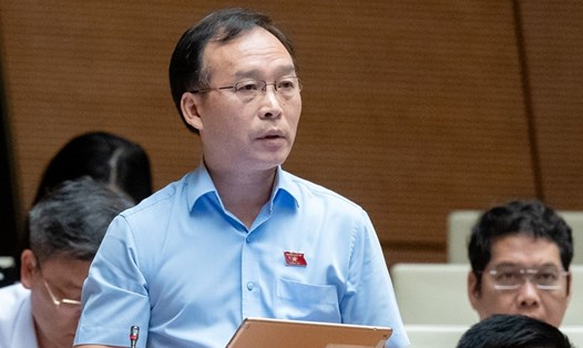 Đại biểu Trần Văn Tuấn - Đoàn ĐBQH tỉnh Bắc Giang. Ảnh: Quốc hội