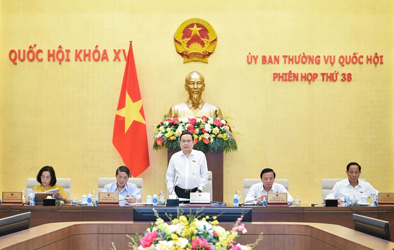 The 38th session of the National Assembly Standing Committee. Photo: National Assembly