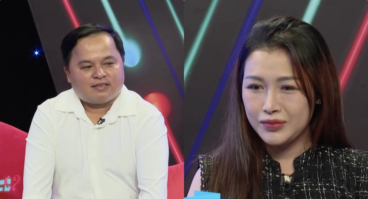 Couple at "You want to date". Photo: Program.