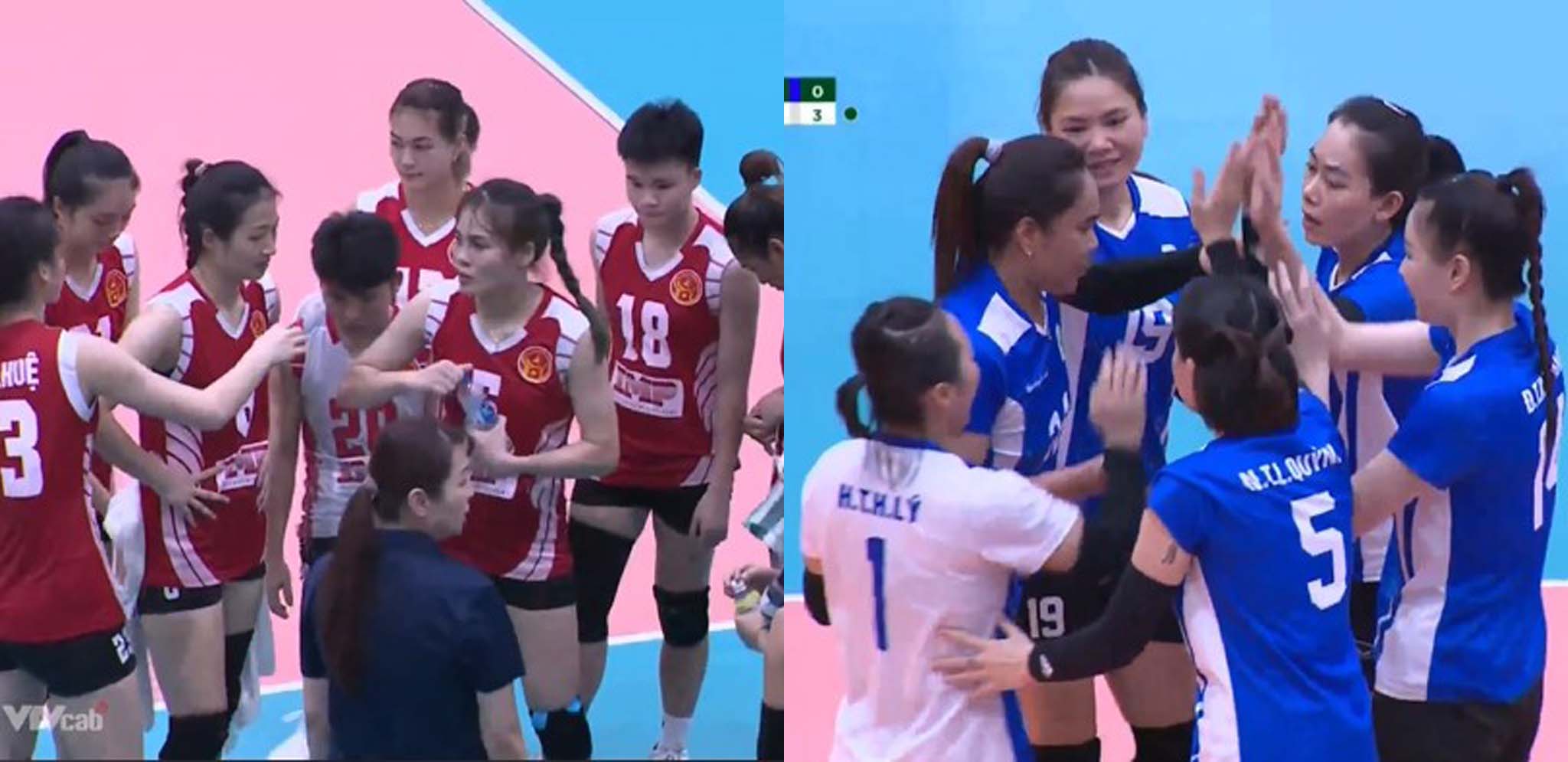 Kinh Bac Bac Ninh and Ho Chi Minh City will compete for a place in the 2025 National Volleyball Championship. Photo: VTV Cab