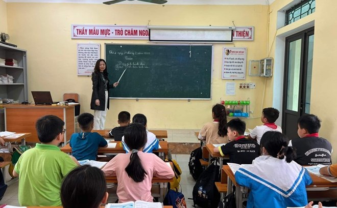 Lương giáo viên sẽ có thay đổi sau năm 2026. Ảnh: Hải Nguyễn