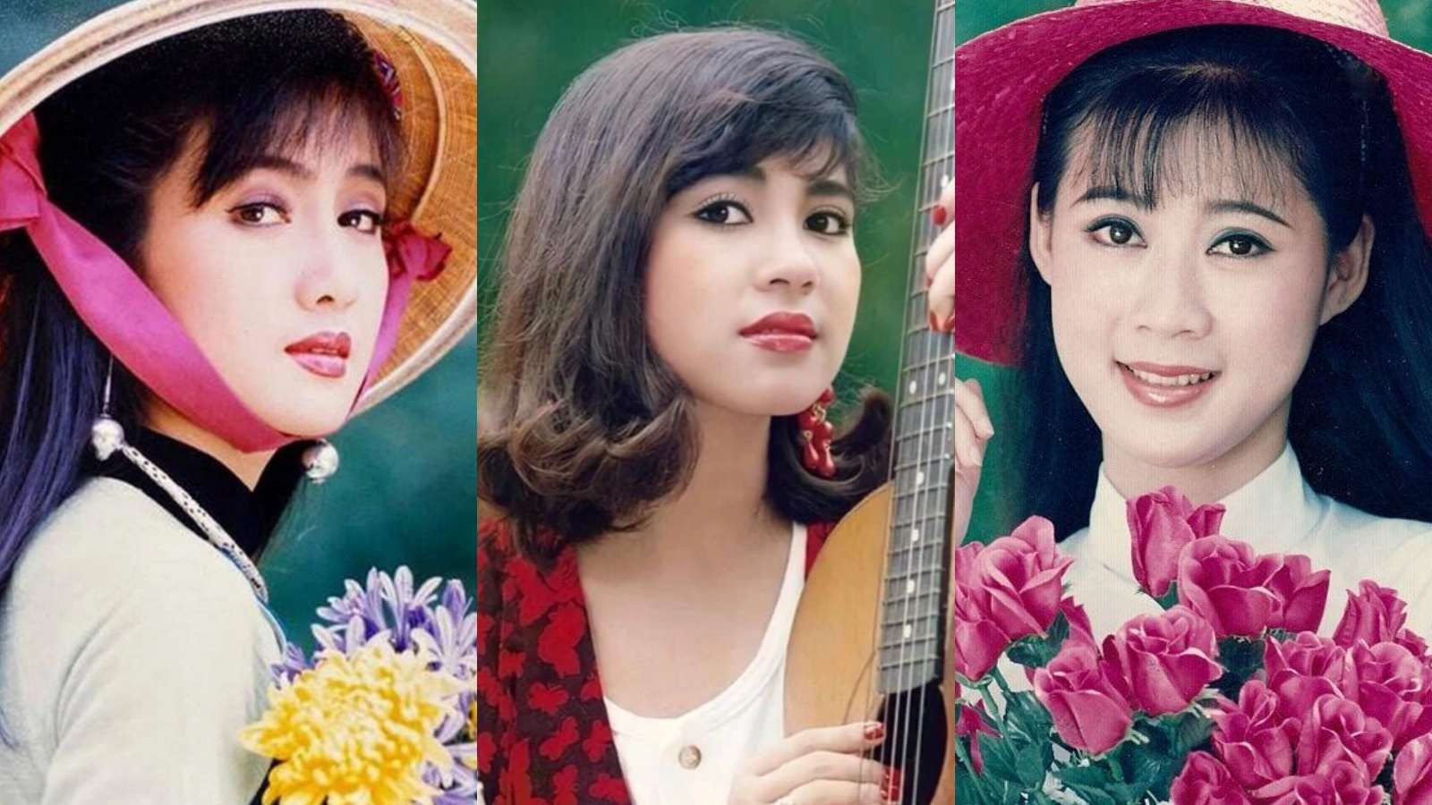 Vietnamese screen beauties of the 90s. Photo: Screenshot