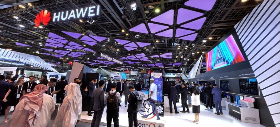 Huawei participates in the GITEX Global 2024 technology exhibition. Photo: Huawei