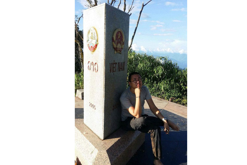 The westernmost landmark.