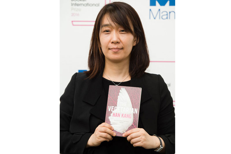 Writer Han Kang, winner of the 2024 Nobel Prize in Literature. Photo: AFP