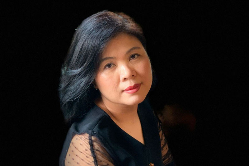 Portrait of writer Nhu Binh. Photo: Provided by the character