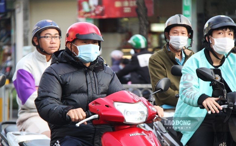 Du bao thoi tiet mien Bac bat dau don dot khong khi lanh kem mua dong. Anh: LDO