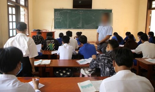 Giáo viên thuộc đối tượng tinh giản biên chế nếu đáp ứng đủ điều kiện. Ảnh minh họa: Hưng Thơ