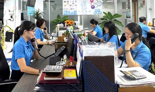 Lao động nữ của Công ty Sapuwa được công ty hỗ trợ 1 triệu đồng/tháng trong suốt 12 tháng, kể từ khi mang thai. Ảnh: Nam Dương