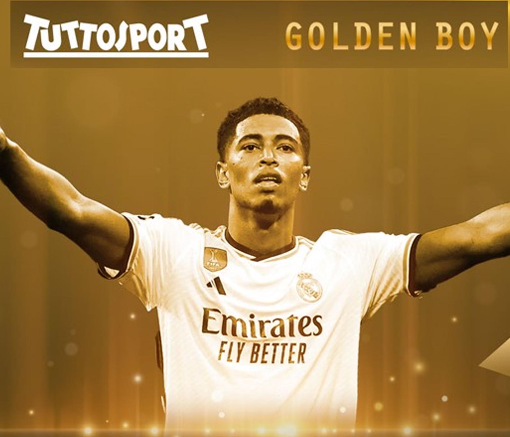 Nam ngoai, Jude Bellingham la cai ten gianh Golden Boy. Anh: Tuttosport