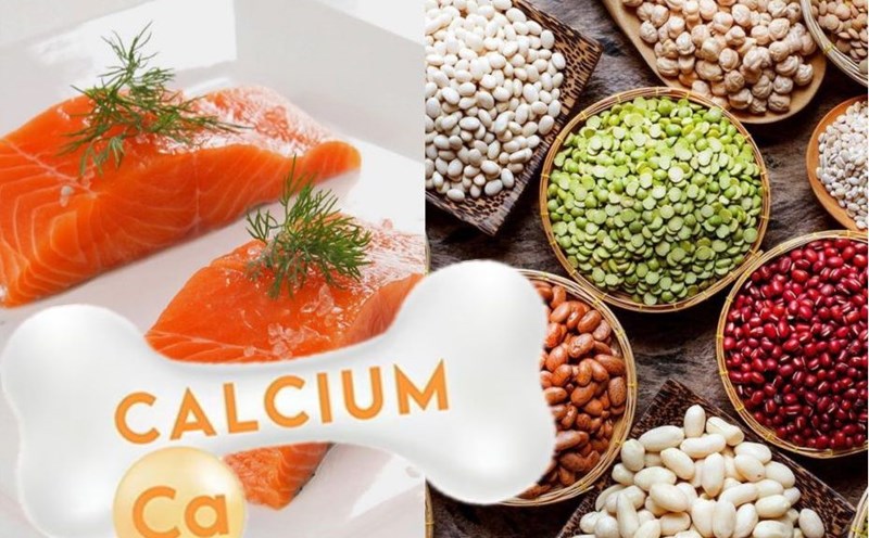 4 calcium-rich foods that improve osteoporosis. Graphics: Linh Dan