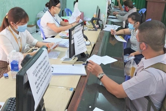 Hanoi has over 200,000 people receiving social benefits. Photo: Luong Hanh