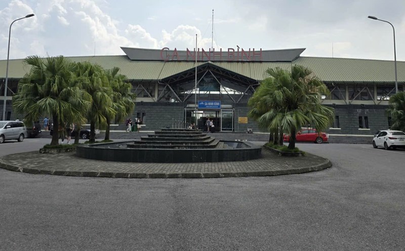 The high-speed railway station in Ninh Binh is expected to be located in Khanh Thuong commune, Yen Mo district. Photo: Nguyen Truong