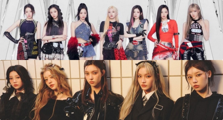 Baby Monster and ILLIT. Photo: AllKpop.