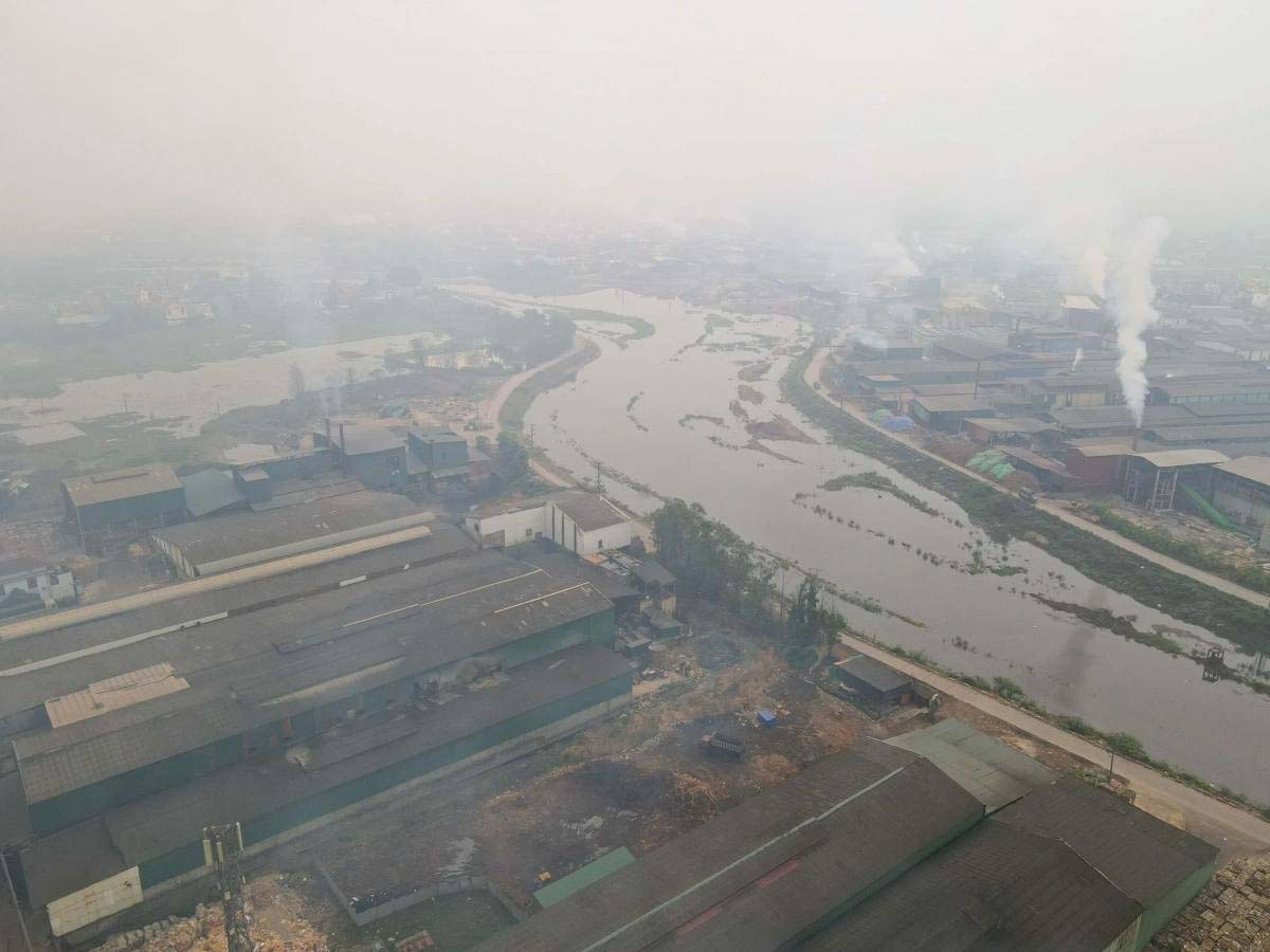 Làng nghề giấy Phong Khê (TP Bắc Ninh). Ảnh: Vân Trường