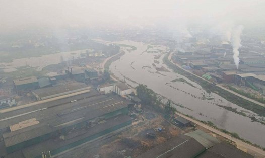 Làng nghề giấy Phong Khê (TP Bắc Ninh). Ảnh: Vân Trường
