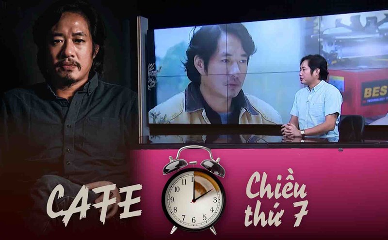 Vice Principal of Hanoi Academy of Theatre and Cinema - Dr. Bui Nhu Lai participated in Saturday Afternoon Cafe. Photo: Hoang Hue