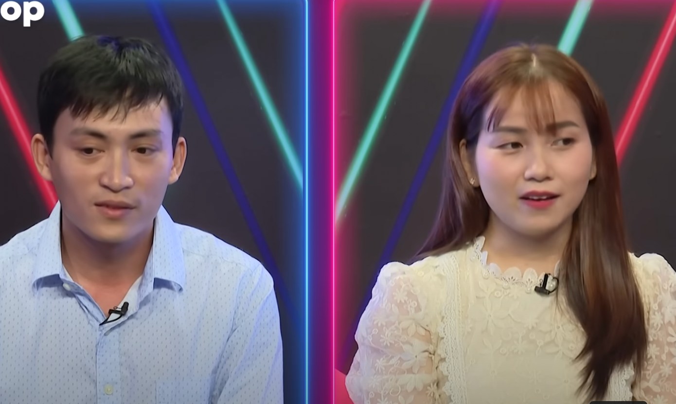 Couple at "You want to date". Photo: Producer.