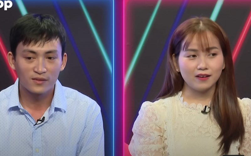 Couple at "You want to date". Photo: Producer.