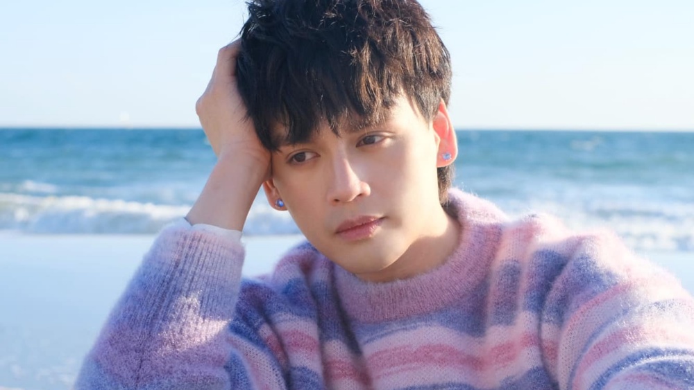 Singer Nguyen Tran Trung Quan has an older brother who is a bank director. Photo: Facebook character