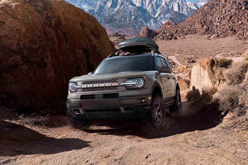 The 2024 Ford Bronco Sport Badlands is one of the notable models with over 200 horsepower. Photo: Ford