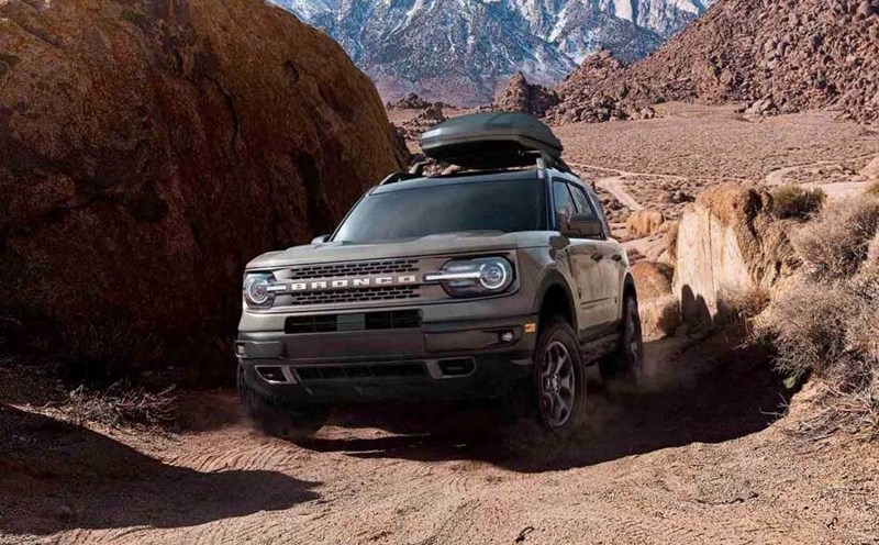 The 2024 Ford Bronco Sport Badlands is one of the notable models with over 200 horsepower. Photo: Ford