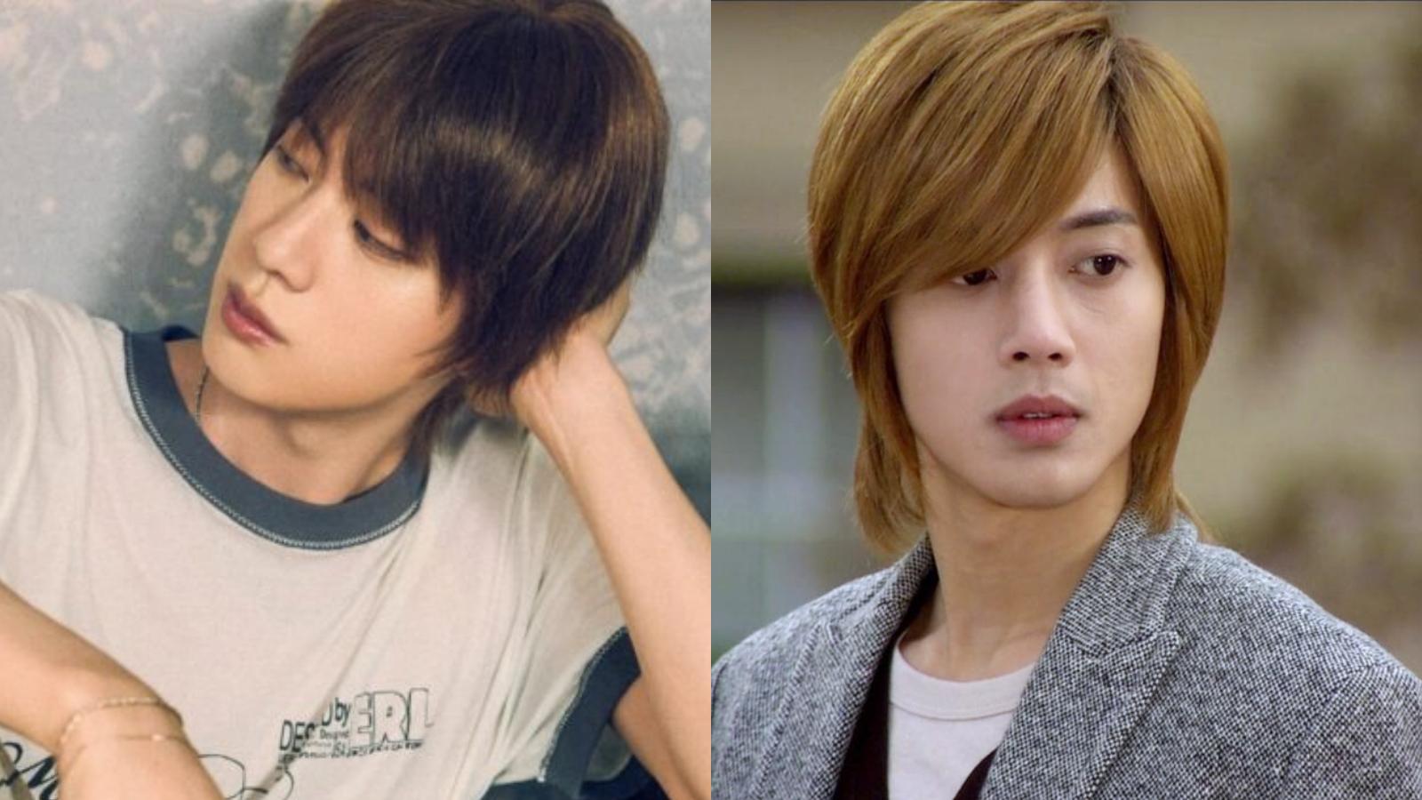 BTS's Jin's new look for upcoming project. Photo: Korea Boo