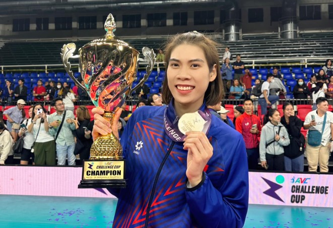 Setter Doan Thi Lam Oanh. Photo: FBNV