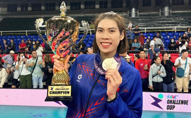 Setter Doan Thi Lam Oanh. Photo: FBNV