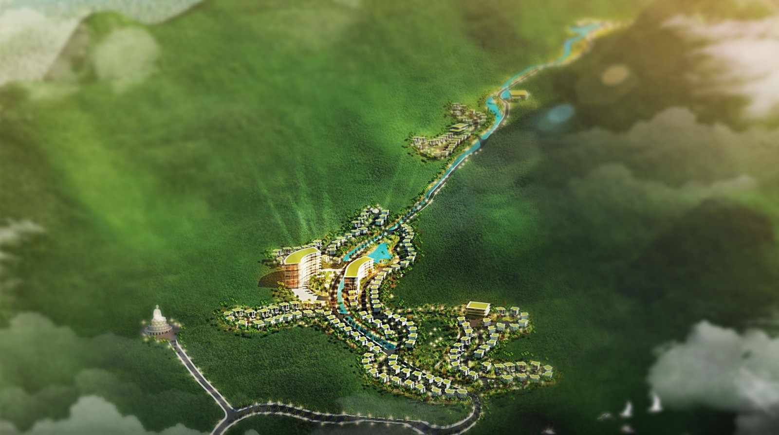 Perspective of FLC's eco-zone project being revoked. Photo: FLC