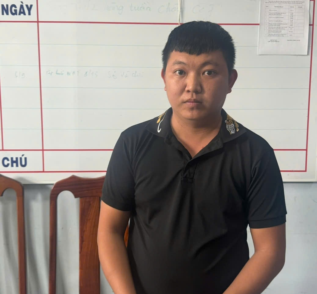 Toàn đã chiếm đoạt số tiền 450 triệu đồng của người phụ nữ ở Phú Quốc. Ảnh: Công an cung cấp