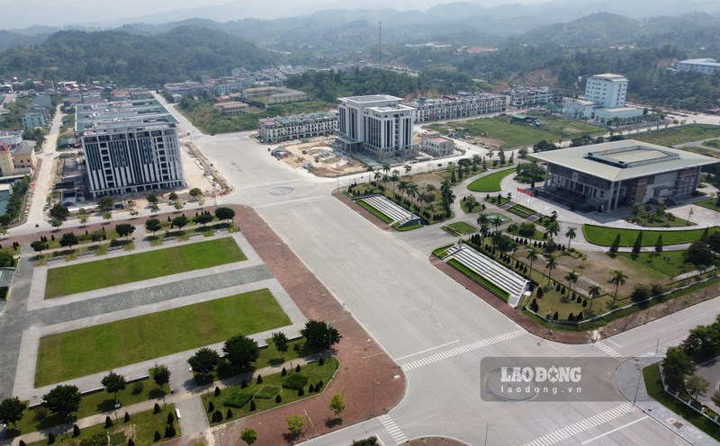 The border province of Cao Bang is about to have an inter-agency office worth hundreds of billions of dong. Photo: Tan Van.