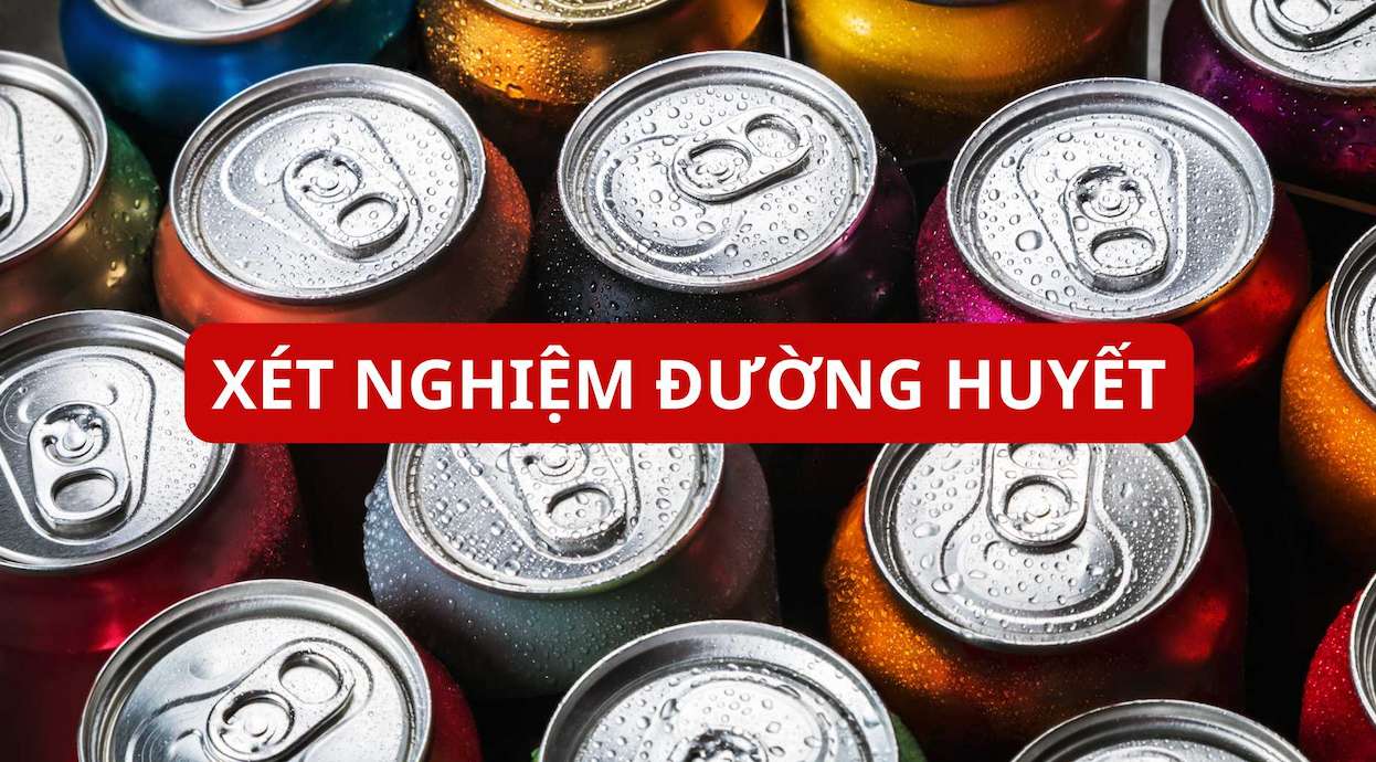 Can I drink soda before a blood sugar test?