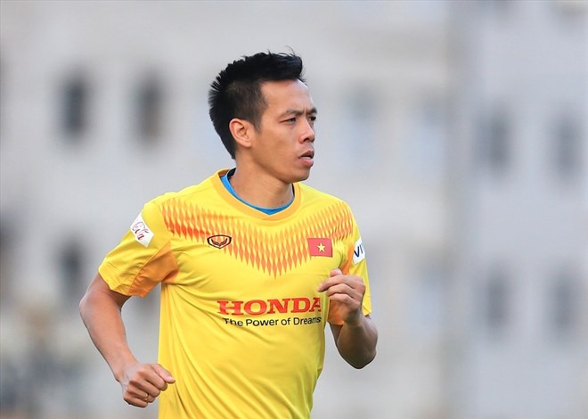 Văn Quyết sẽ trở lại tuyển Việt Nam đợt tập trung sắp tới. Ảnh: Minh Dân 