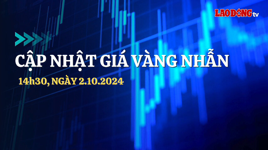 Gold and gemstone trading brands have adjusted the price of gold rings up today. Photo design: Minh Bao.