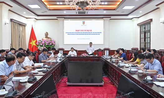 Việc xây dựng nguyên tắc, tiêu chí và định mức phân bổ vốn đầu tư công nguồn ngân sách nhà nước giai đoạn 2026-2030 là cần thiết. Ảnh: Bộ Tư pháp