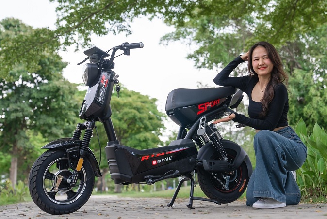 Xe dien MOVE gia nhap thi truong di chuyen xanh. Anh: Xe dien MOVE