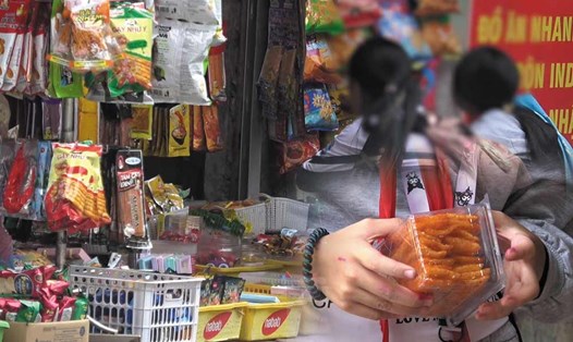 Phụ huynh lo lắng đồ ăn cổng trường là mối nguy gây ngộ độc