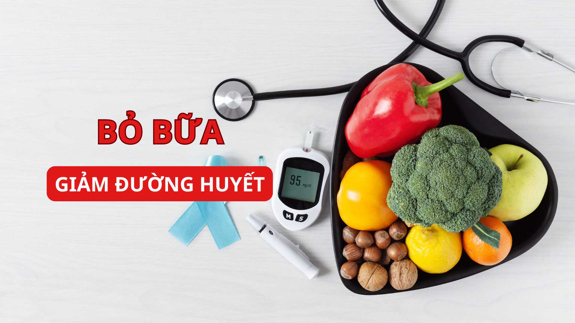 Be careful of the risk of hypoglycemia from skipping meals.