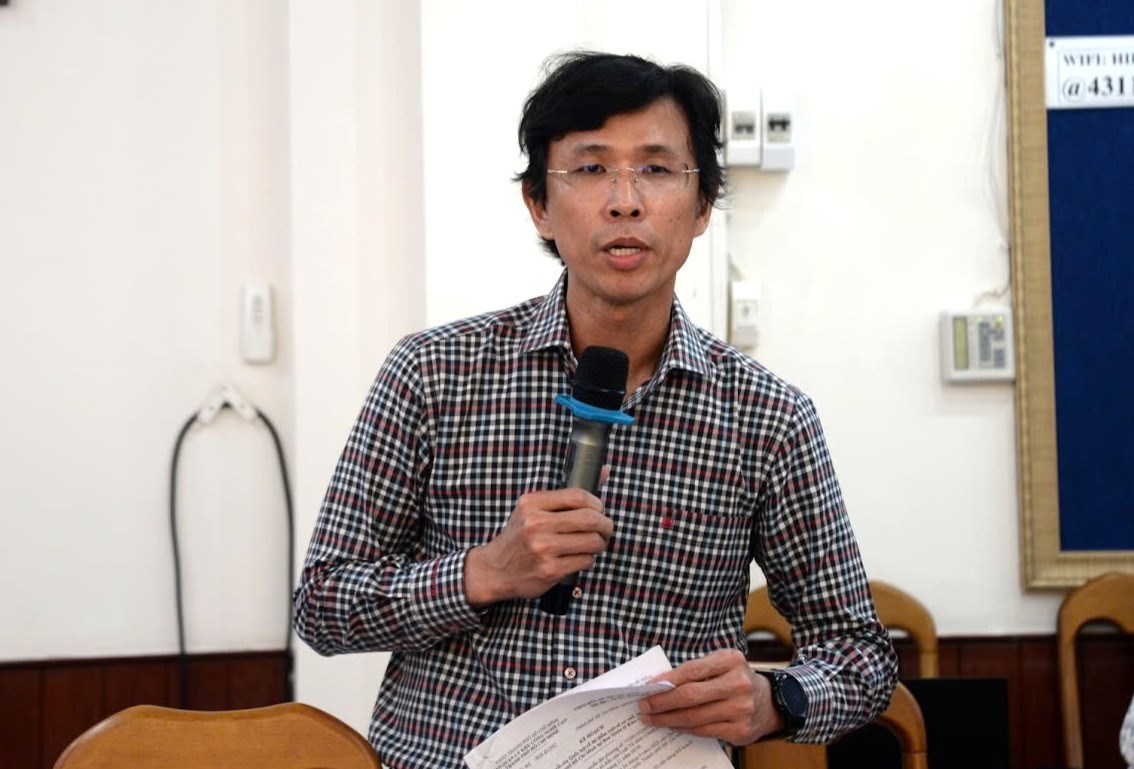 Head of Management of Ho Chi Minh City High-Tech Park Nguyen Anh Thi. Photo: Ha Khanh