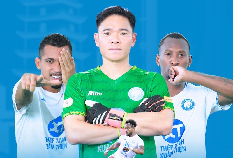 Câu lạc bộ Nam Định gặp Bangkok United tại Cúp C2 châu Á. Ảnh: NĐFC