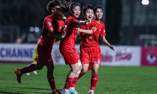 Phong Phú Hà Nam vô địch lượt đi giải U19 Quốc gia 2024. Ảnh: VFF