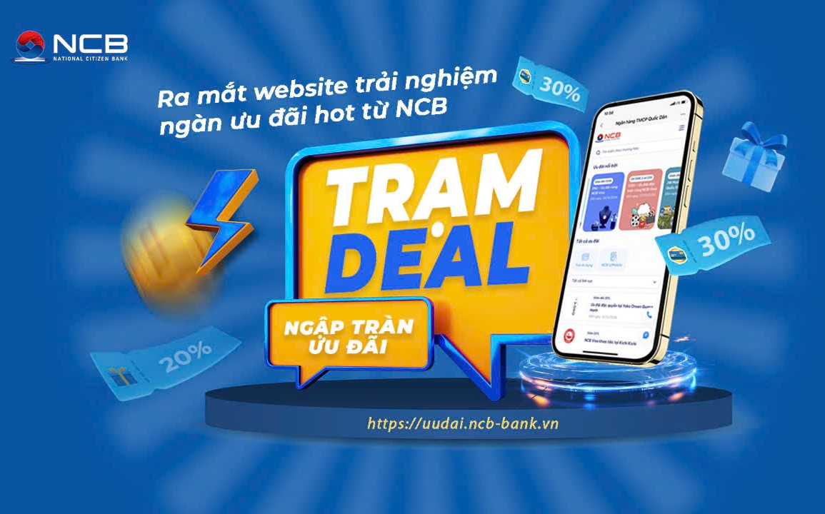 NCB ra mat website uu dai chuyen biet. Anh: NCB