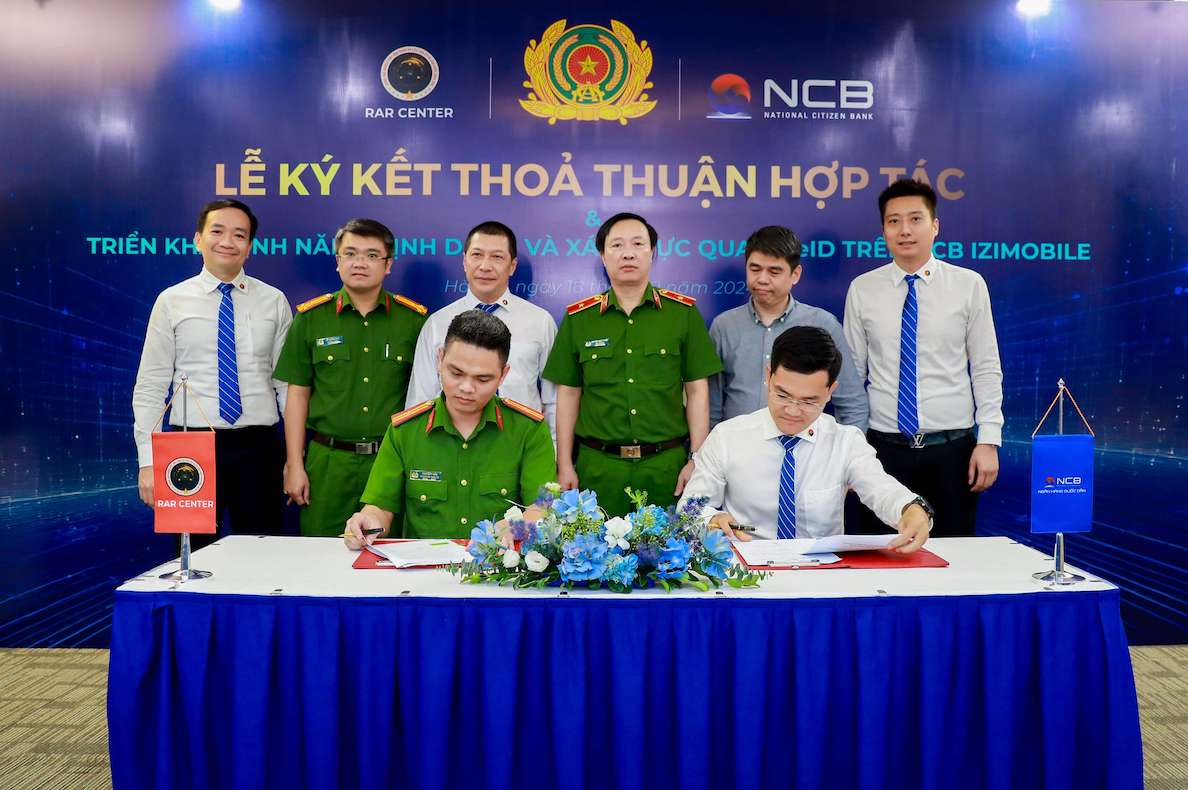 NCB and Centre RAR signed a cooperation agreement to contribute to the goal of national digital transformation. Photo: NCB